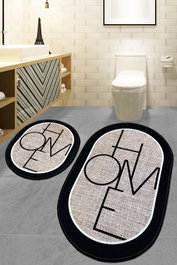 Mijölnir Mohe Juego de Alfombrillas de Baño Multicolor